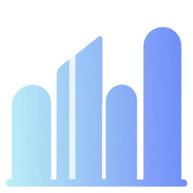 trace icon colored shapes gradient