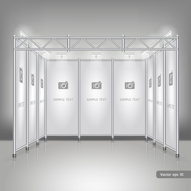 Trade exhibition stand display