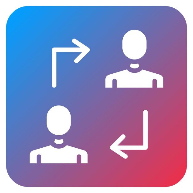 transfer icon vector image can be used for data science