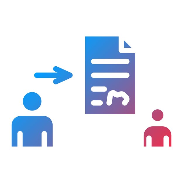 Transfer icon vector image Can be used for Inheritance