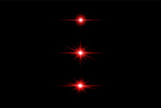 transparent light flare effect background design eps