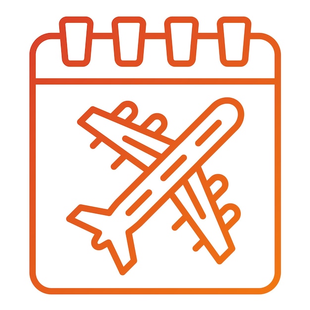 Travel Date Icon Style