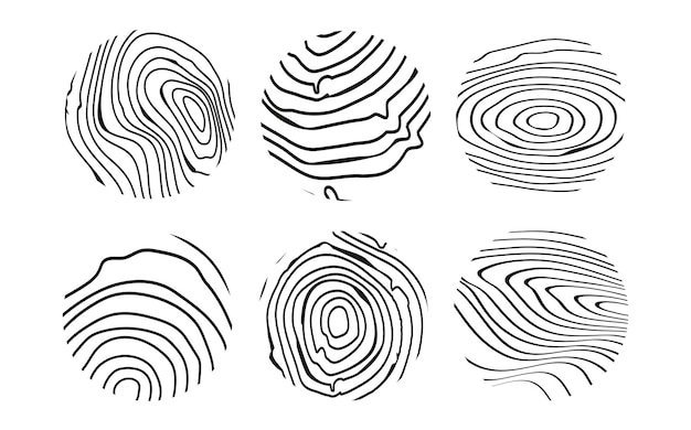 Tree cut pattern vector topographic map concept