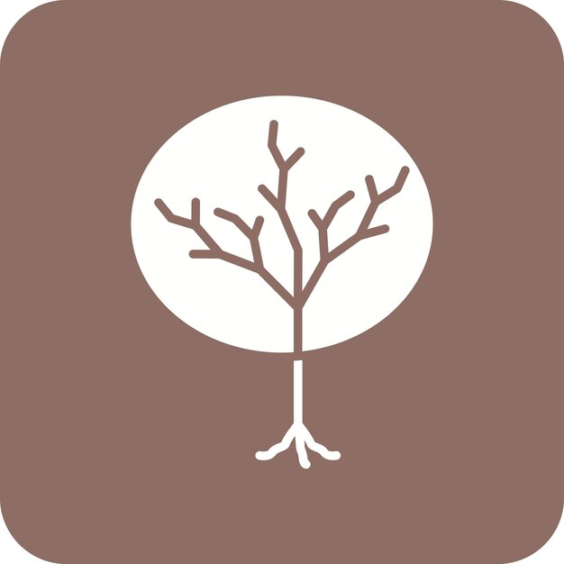 Tree Trunk icon vector image Can be used for Winter