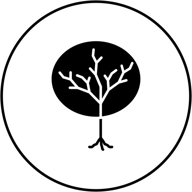 Tree Trunk icon vector image Can be used for Winter