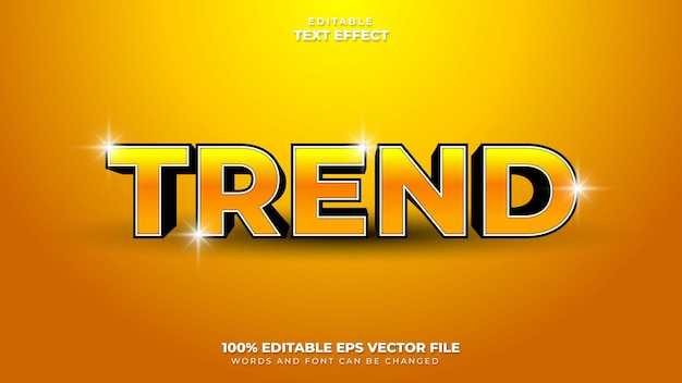 Trend Metin Efekti