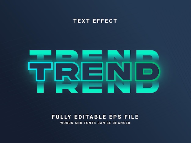 Trend Metin Efekti