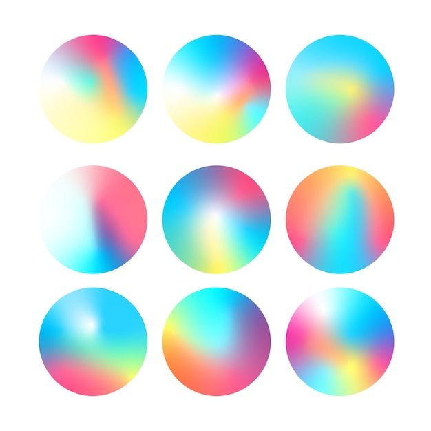 trendy coloful gradient background with vibrant colors