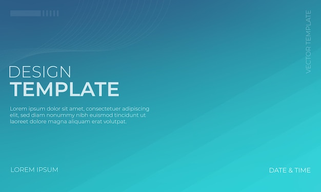 Trendy Cyan and Turquoise Gradient Background Pattern