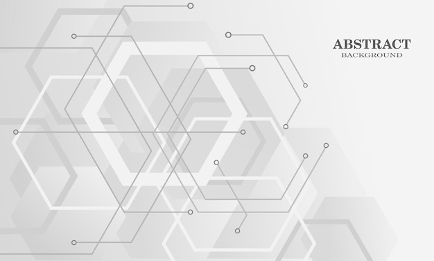 trendy geometric white background