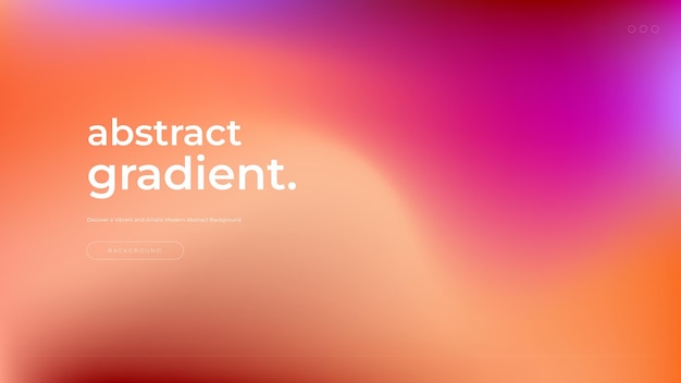 Trendy gradient background colorful abstract