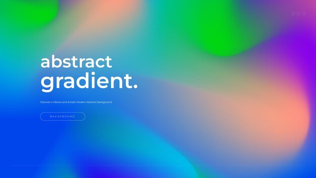 Trendy gradient background colorful abstract