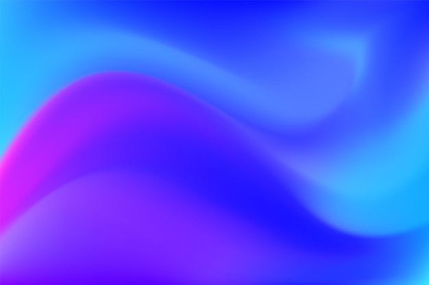 Trendy Gradient Wave Background