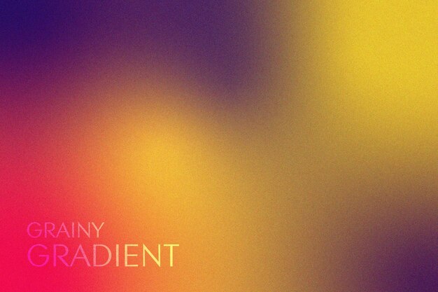 Trendy grainy background with vibrant colors