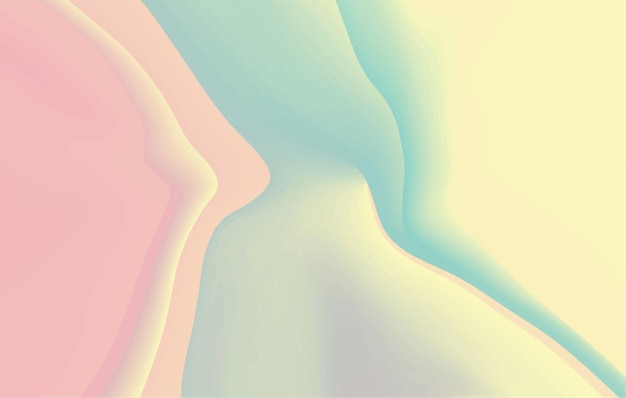 Trendy luxury liquid fluid background design