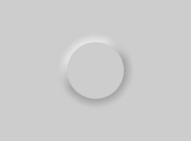 Trendy Neumorphism stil interface baggrund