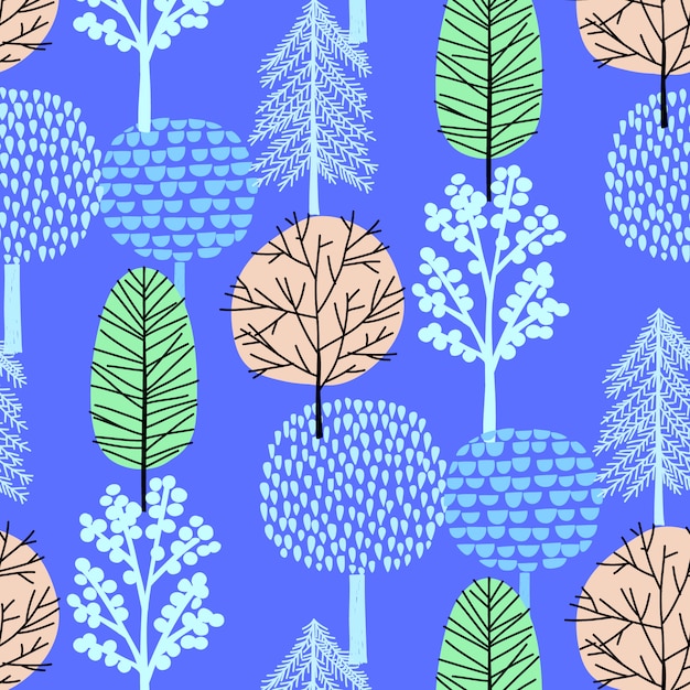 Trendy pattern design vector