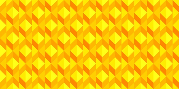 triangle abstract geometric seamless pattern connection yellow background