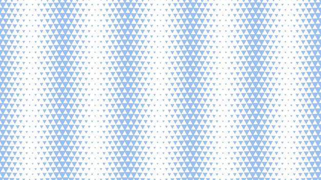 Triangle Halftone Geometry Pattern Vertical Lines White Blue Abstract Background