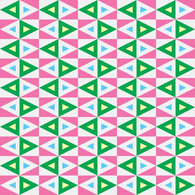 triangles seamless pattern