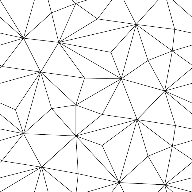 Triangular black background with luxury geometric pattern
