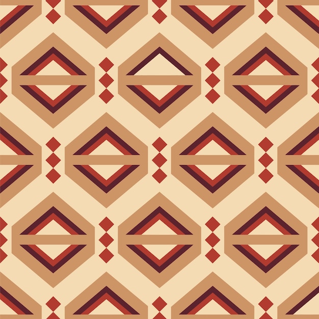 Tribal southwestern native american navajo seamless pattern Ethnic fashion aztec ornament abstract