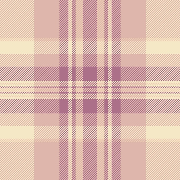 Trim textile vector fabric coloured tartan background plaid Fibre texture pattern check seamless in light and pink colors