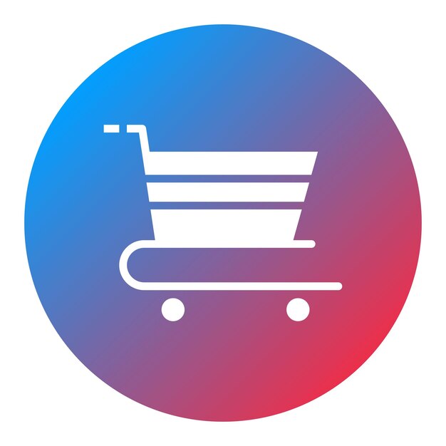 trolley icon vector image can be used for warehouse