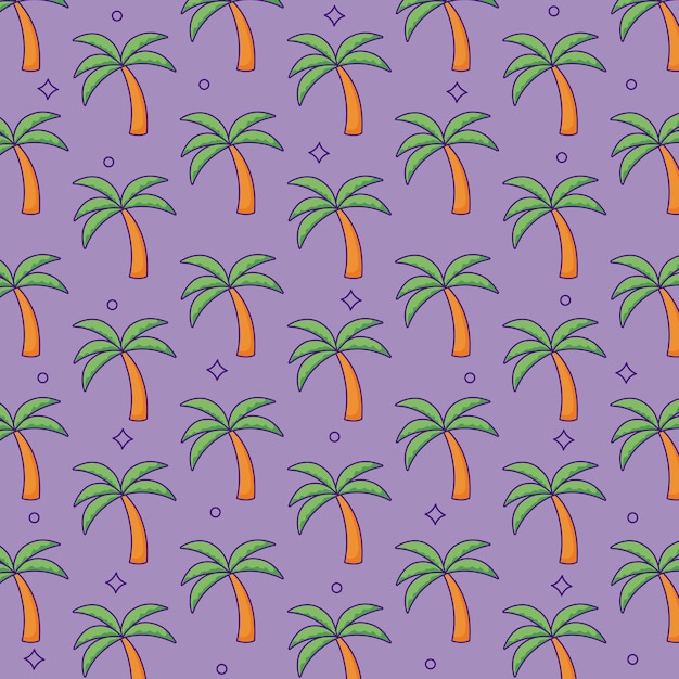 tropical palms background