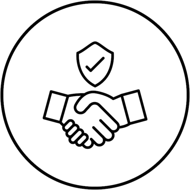Trustworthiness vector icon Can be used for Personality Traits iconset