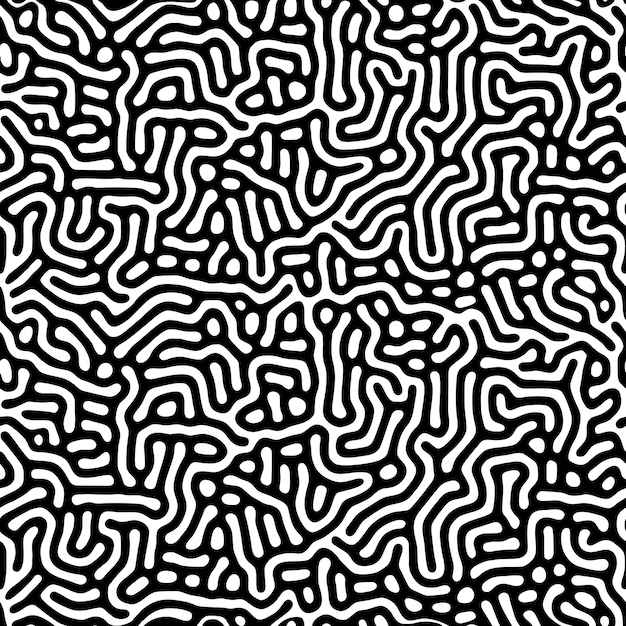 turing pattern vector background