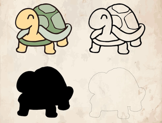 turtle cartoon