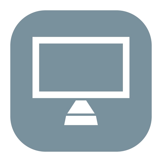 TV Monitor Vector Illustration