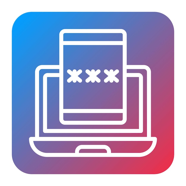 Two Factor Authentication icon vector image Can be used for Safe Payment
