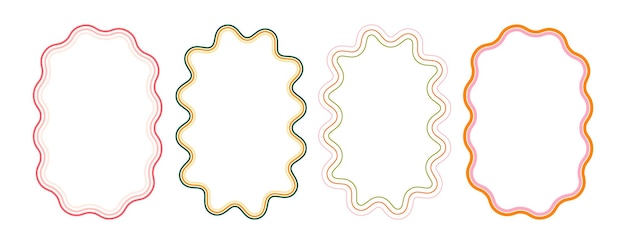 two pictures of different shapes with the words  the one in the middle