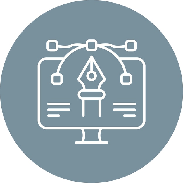 UI Design icon vector image Can be used for Computer Programming