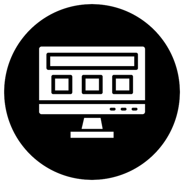 Ui design Vector Icon Design Illustration