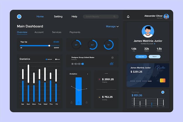 ui ux elements collection for apps and web