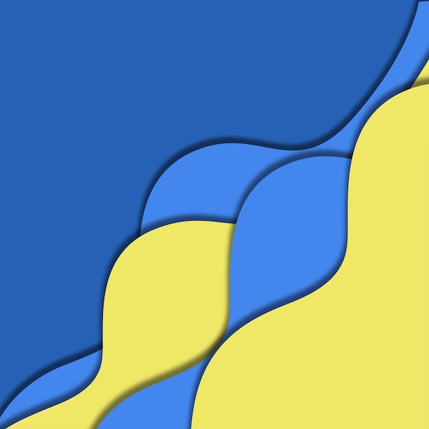 Ukraine pattern with shadows