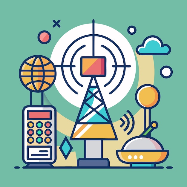 Understanding Wireless Communication Key Components and Technologies Illustrated
