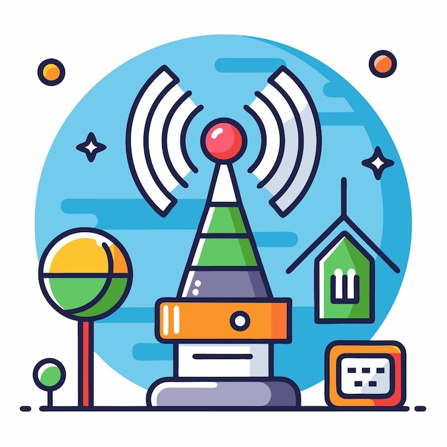 Understanding Wireless Communication Key Components and Technologies Illustrated