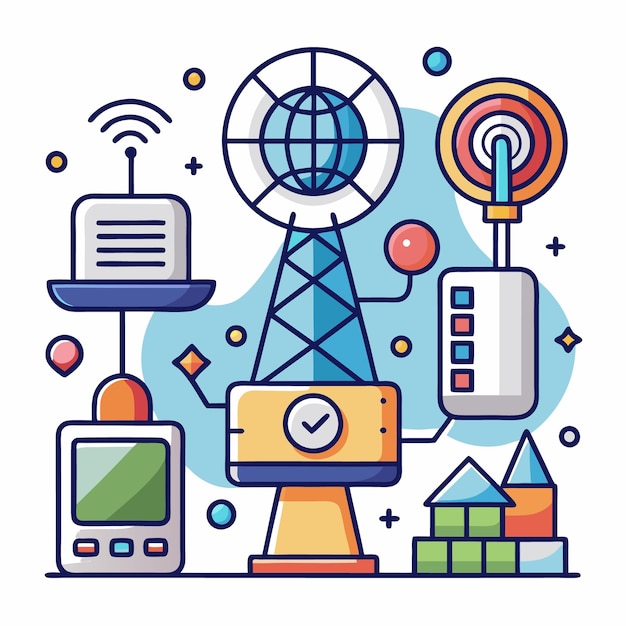 Understanding Wireless Communication Key Components and Technologies Illustrated