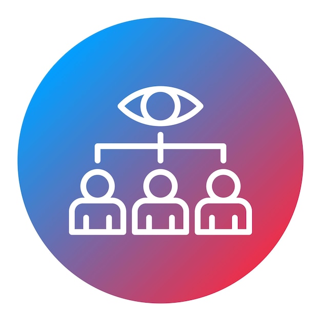 Unified Vision icon vector image Can be used for Teamwork