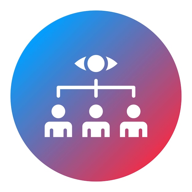 Unified Vision icon vector image Can be used for Teamwork