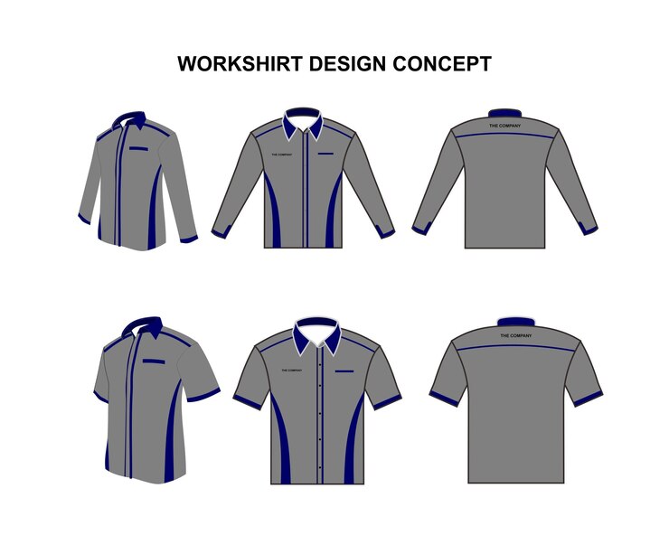 Vektör uniform mockup