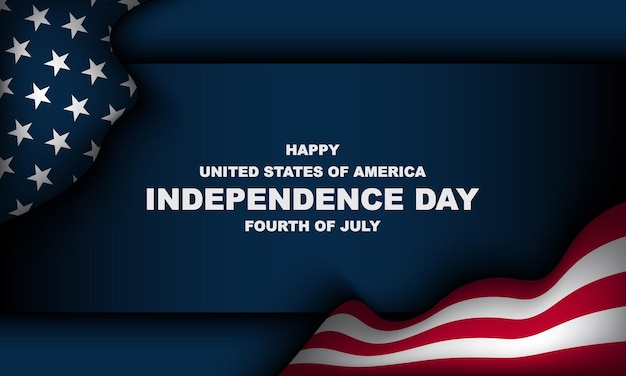 United States Independence Day Background Design