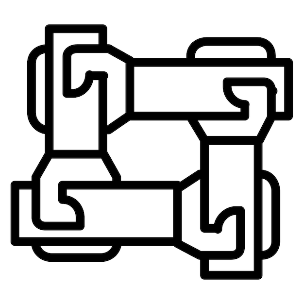 Unity icon vector image Can be used for Friendship