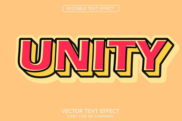 Unity Text Effect