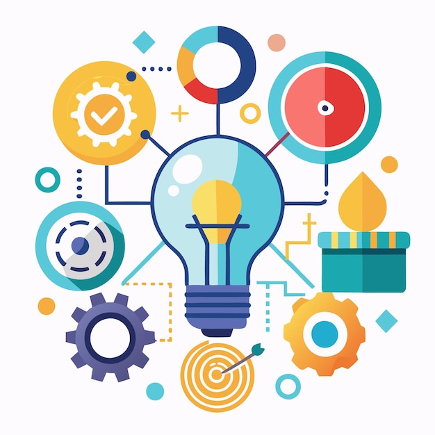 Unlocking Ideas Innovation Creativity Strategy with Visuals