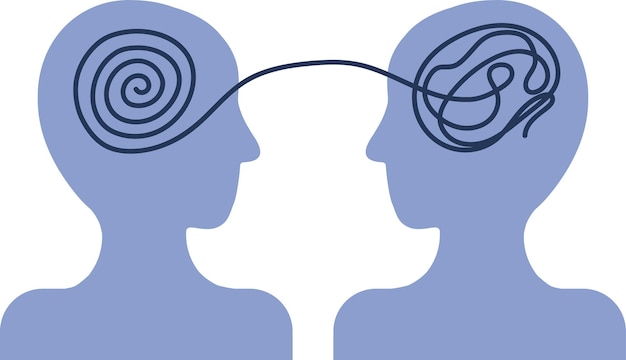 Unraveling Tangled Tangle Psychology Help Concept